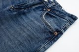 High-Rise Tapered Denim Jeans