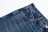 High-Rise Tapered Denim Jeans