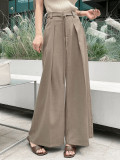 Loose Fit Wide Leg Casual Pants for Women