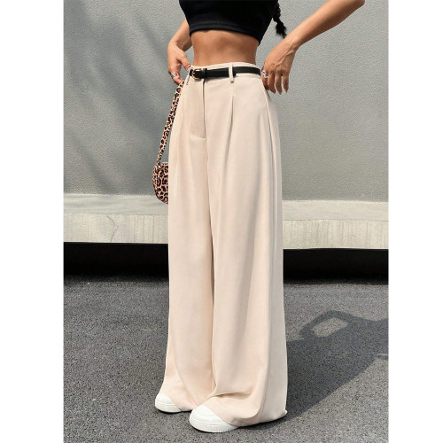 Women's Elegant Drape Tailored Pants