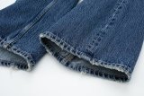 High-Rise Tapered Denim Jeans