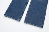 High-Rise Tapered Denim Jeans
