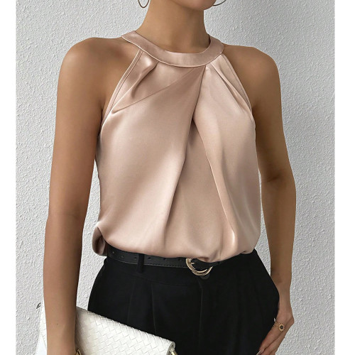 Elegant Satin Blouse for Women