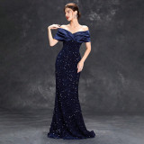 Women's Sexy Slim Fit Mermaid Tail Dress Party Evening