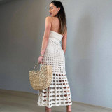 Tube Top Bodycon Beach Dress