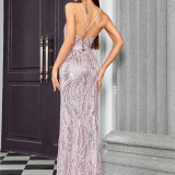 Sleeveless Bodycon Maxi Evening Dress