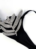 Silver 3D Crystal Outerwear Bustier
