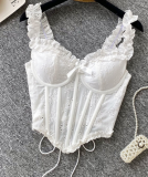 Soft French Fishbone Corset Camisole