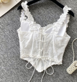 Soft French Fishbone Corset Camisole