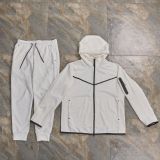 Men's Color-Block Waterproof Pocket Breathable Jogger Pants