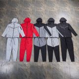 Men's Color-Block Waterproof Pocket Breathable Jogger Pants