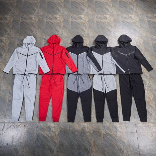 Men's Color-Block Waterproof Pocket Breathable Jogger Pants