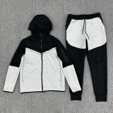 Men's Color-Block Waterproof Pocket Breathable Jogger Pants