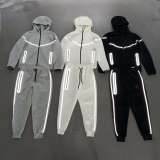 Reflective Air Layer Cotton Hooded Jacket