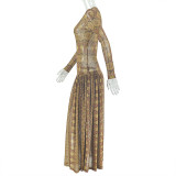 Vintage Elegant Women's A-Line Dress