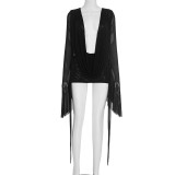 Deep V Neck Slim Fit Sexy Bodycon Mini Dress for Women