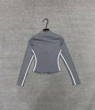 Striped Flared Yoga Set for Women