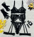 Lace Hollow Comfort Sexy Lingerie Set