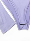 Slim Fit Top & Wide Leg Lace Panel Pants Set
