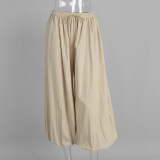 Casual Loose Wide-Leg Lantern Pants