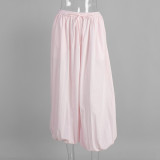 Casual Loose Wide-Leg Lantern Pants