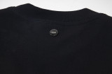 Goodbrand New Pure Color Pearl Logo Short Sleeve T-Shirt