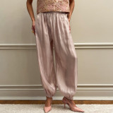 Summer New Commuter Versatile Comfortable Loose Slimming Lantern Pants