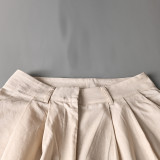 Cami Top and High-Waisted Wide-Leg Pants Set