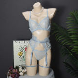 Handcrafted Pearl Bra Set with Detachable Fishbone Waist