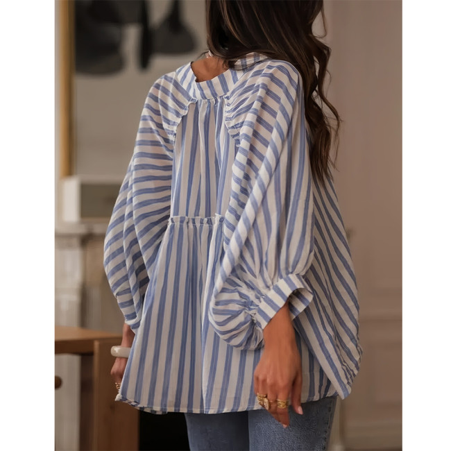 Striped Long-Sleeve Shirt