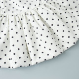 Polka Dot Halter Neck Tank Top + Wide-Leg Pants Set