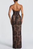 Elegant Lace Bodycon Dress with Adjustable Straps