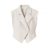 Versatile Fashion Vest and Pants