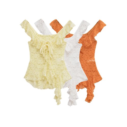 Layered Decorative Lace Top