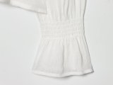 Embroidered Layered Decorative Sheer Shirt