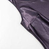 Classic Fashion Silk Two-Piece Set