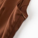Wavy Hem Wide Skirt Bow-Decorated Short Dress