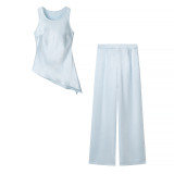 Classic Fashion Silk Two-Piece Set