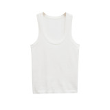 Fashionable Plain Knit Basic Top