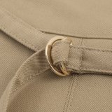 Khaki Casual Fashion Utility Skirt Pants