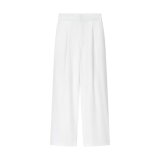 Chic Asymmetrical Tank Top and Wide-Leg Trousers Set