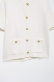 Chic Short-Sleeve Knit Top