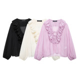 Classic Layered Decorative Shirt