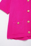 Chic Short-Sleeve Knit Top