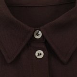 Trendy Loose-Fit Wide-Sleeve Shirt