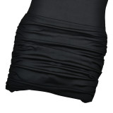 Trendy Bodycon Jumpsuit Mini Dress