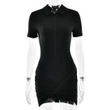 Trendy Bodycon Jumpsuit Mini Dress