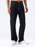 Men's Stretch Straight Leg Denim Jeans