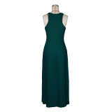 Sexy Street Style Side Stripe Dress with Ribbed Knitted Bodice and Pleated Skirt
