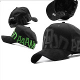 Baseball Cap with Suede Curved Brim